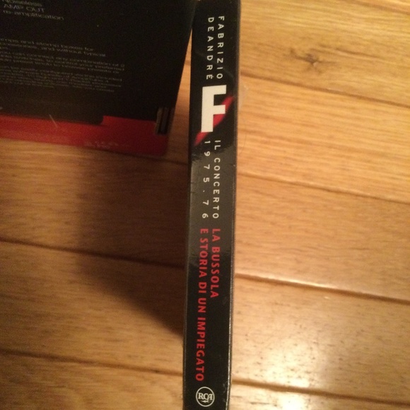 BRAND NEW (SEALED) "Fabrizio Deandre" Double Concert CD (2 CDs) - Picture 3 of 3